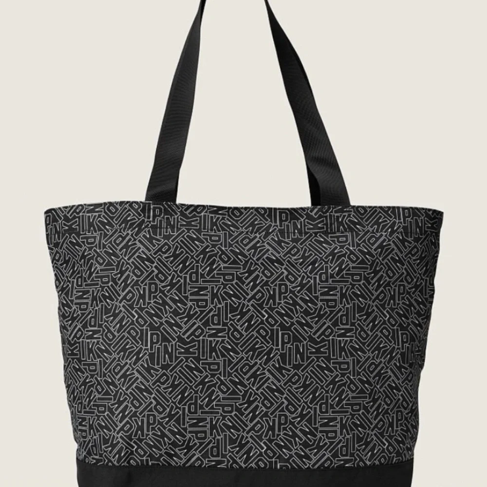 VS Pink Black All Over
Logo Tote Bag - Picture 1 of 4